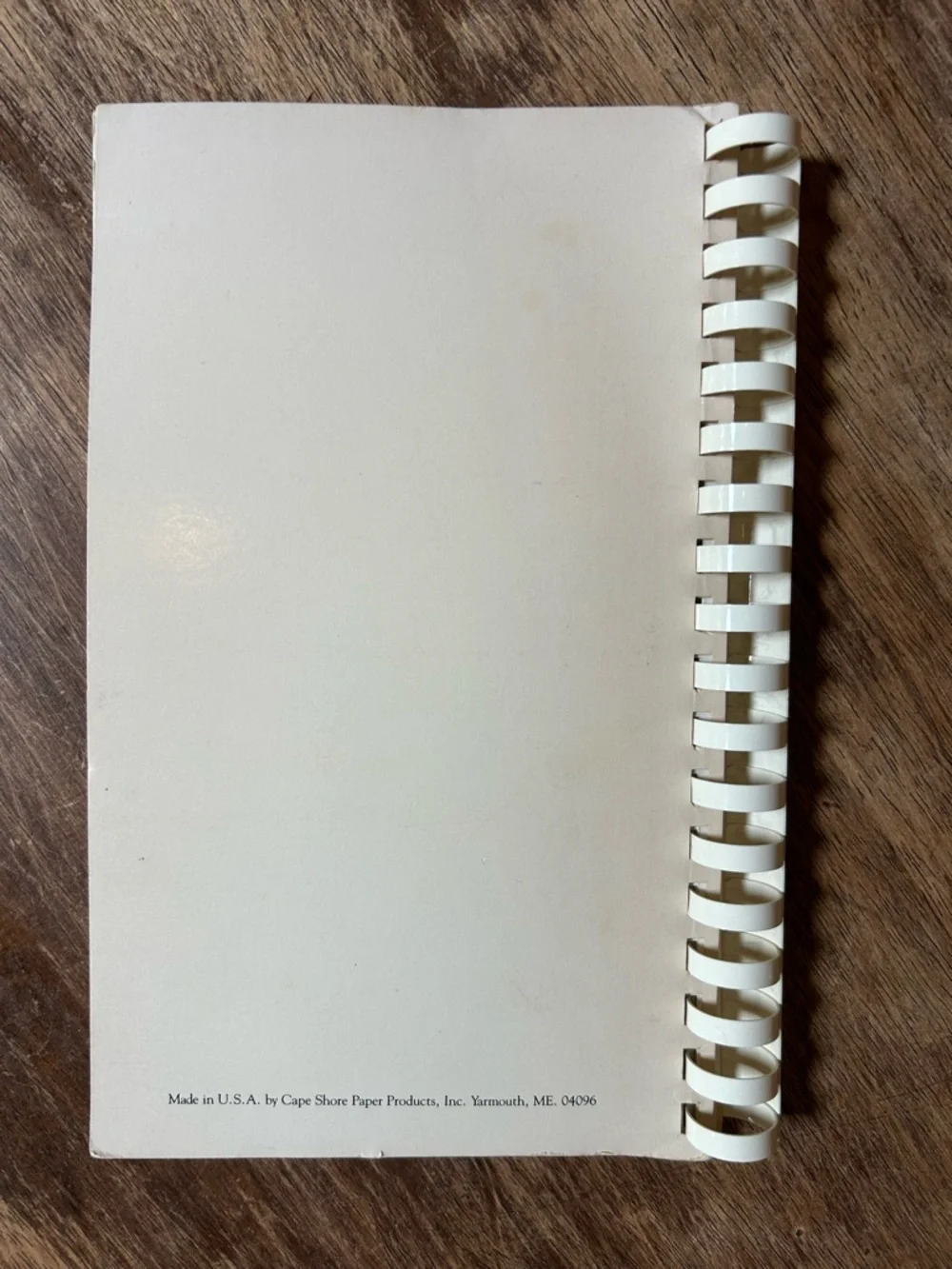 Vintage Cape Shore 75 Recipe Card Saver Holder Spiral Binder Cottagecore - Picture 6 of 8